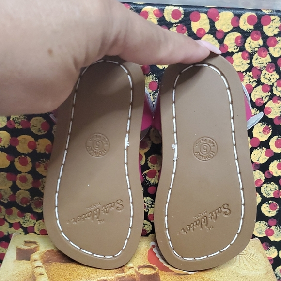 Salt Water Sandals by Hoy Pink Fushia Sandals - Picture 5 of 8